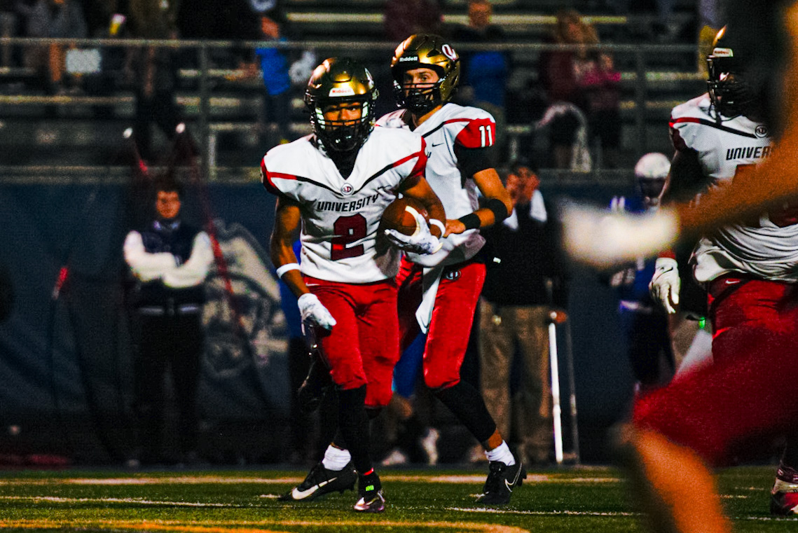 Jackson scores three times as University tops B-U 42-14